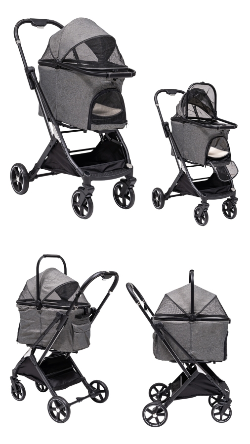 Kölln Premium Katlanabilir Araba GRİ - 1