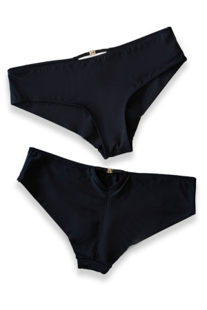Kom Simple Brazilian Külot Siyah - 3