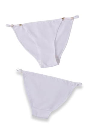 Kom Simple Tanga Beyaz - 2