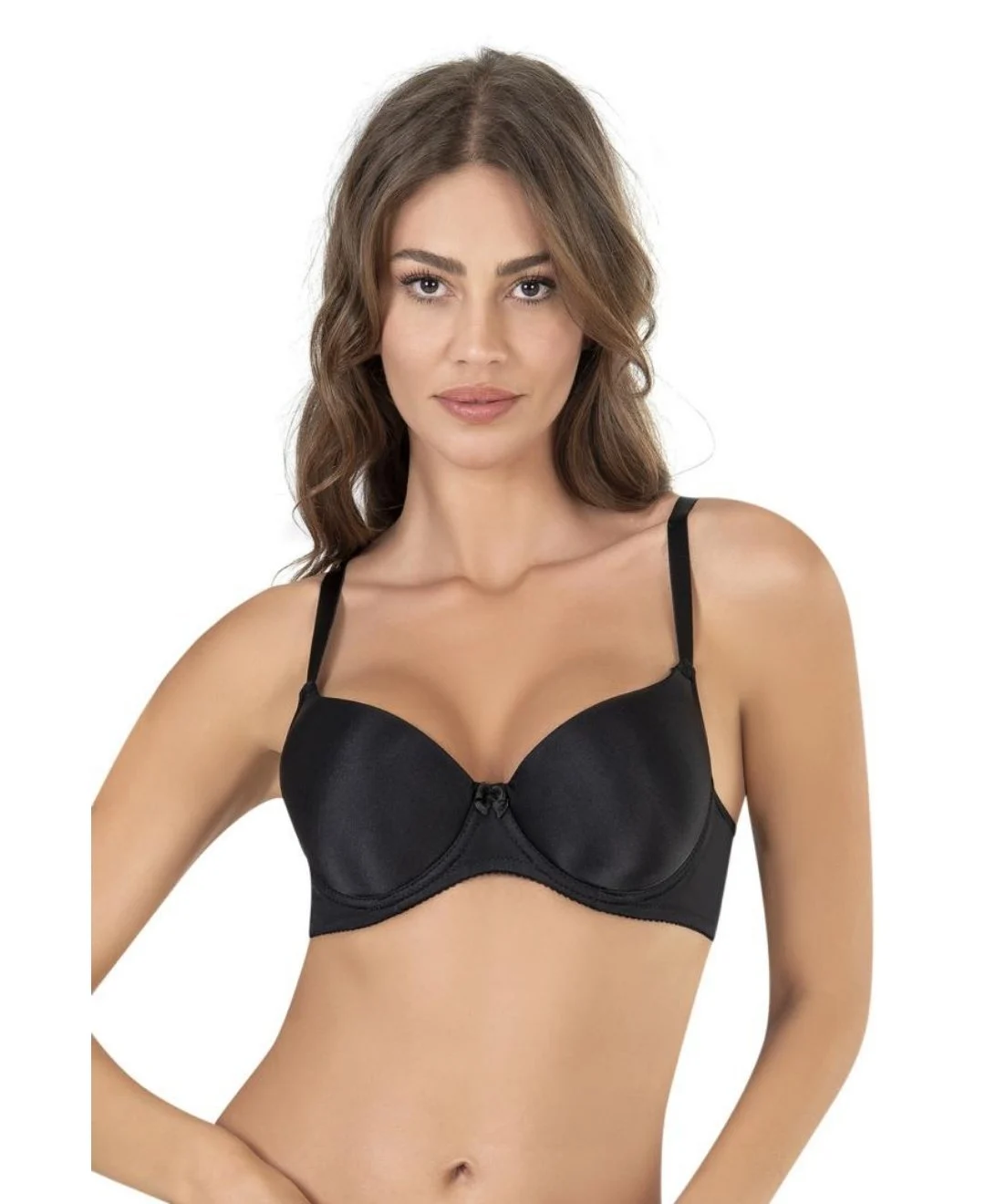 Nbb 3505 Mikro  Kaplı Sütyen Siyah - 1