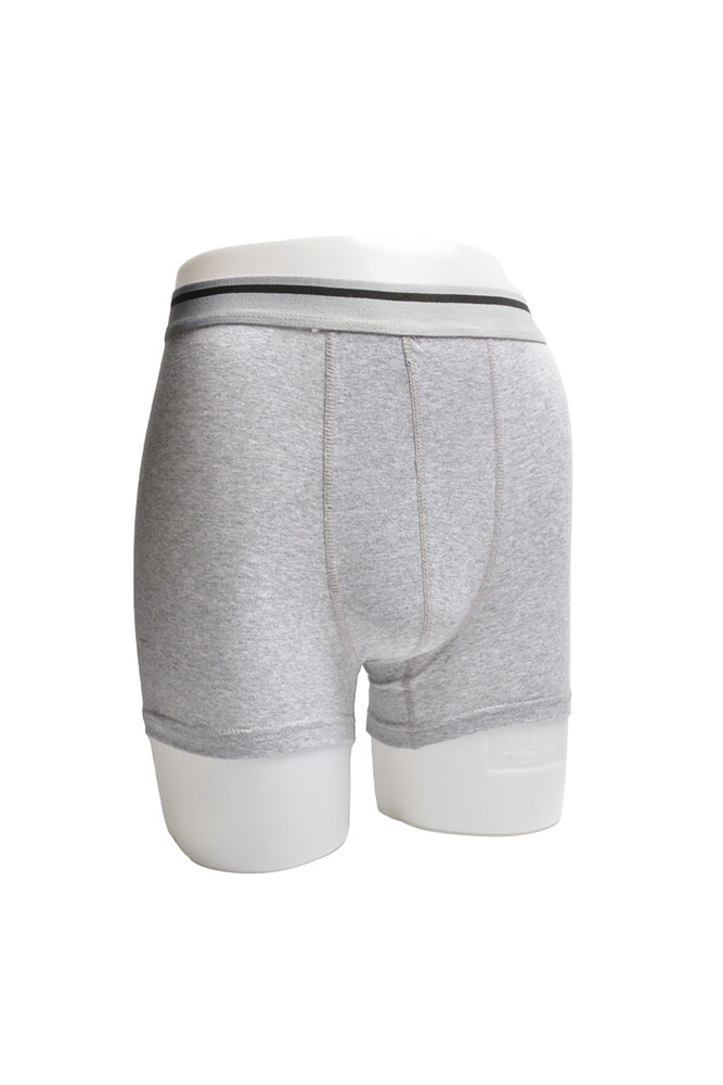 12'Li Likralı Askeri Boxer Gri - 1