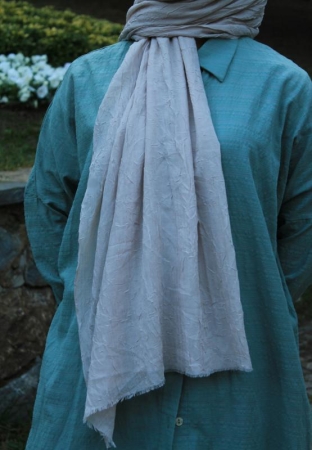 Shawl Secret Bambu Şal Gri - 2