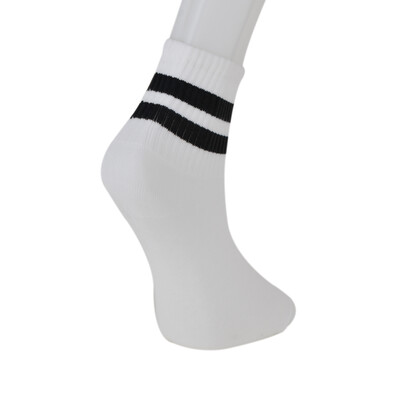 Solonine Premium 6'lı Unisex Bilek Üstü Spor Çorap Siyah - 3